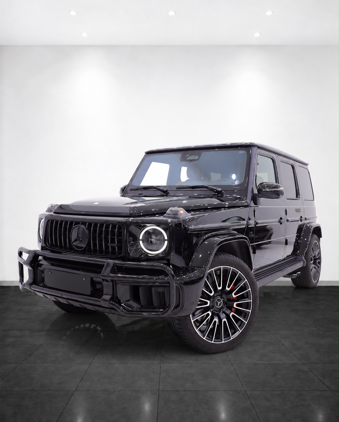 Black Mercedes-AMG G63